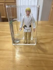 Luke Skywalker Farmboy Letter on Hilt HK AFA 75 Star Wars 1977 Kenner
