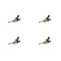 4X Bosch Einspritzventil Passend FüR Audi A1 A3 A4 A5 A6 A7 A8 Q3 Q5 2.0 Tfsi