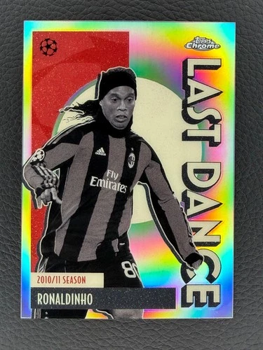 2026 RONALDINHO TOPPS CHROME UCC LAST DANCE #LD-9 AC MILAN