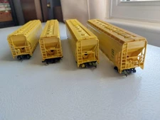 Ho Scale 55’ ACF Center Flow  4 Bay Covered Hopper [ custom ]