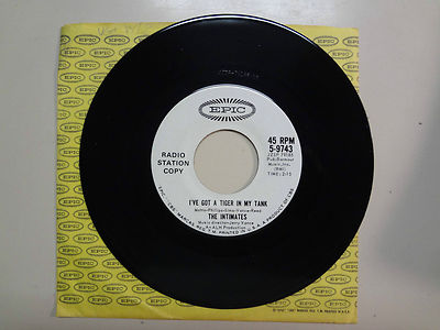 INTIMATES:(Early Lou Reed)I ve Got A Tiger In My Tank-Smart To-U.S.1964 Epic DJ