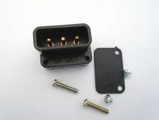 Sewing Machine Power Cord Plug 3 Pin Male Socket Terminal Box #TB-YUK3S