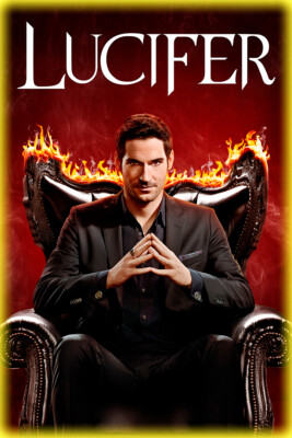 Lucifer Tom Ellis Fallen Angel Tv Show Wall Art Home Decor