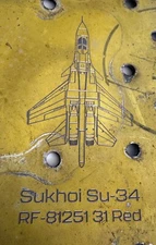 Part jet fighter SU 34 Sukhoi russian aircraft aviation Ukraine 2022 #73