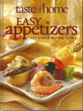 EASY appetizers 117 simple finger foods (Taste of home) - Hardcover - VERY GOOD