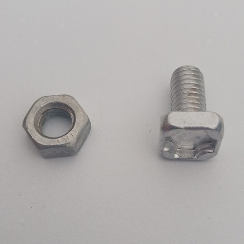 30pcs Aluminium Flachkopfschrauben für Gewächshaus Vierkant Schrauben