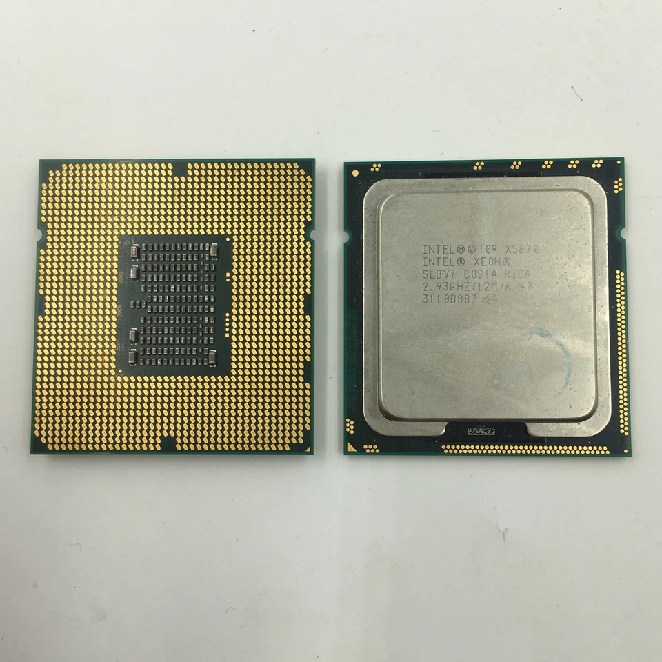 Intel Xeon X5670 SLBV7 2.93GHz 12MB 6.4 GT/s LGA1366 Six Core CPU Processor - Image 2 of 2
