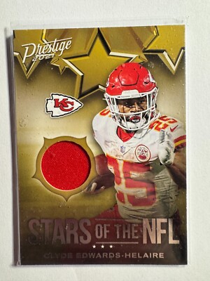 K269,274 2021 Prestige Stars of the NFL Jerseys #8 Clyde Edwards-Helaire 