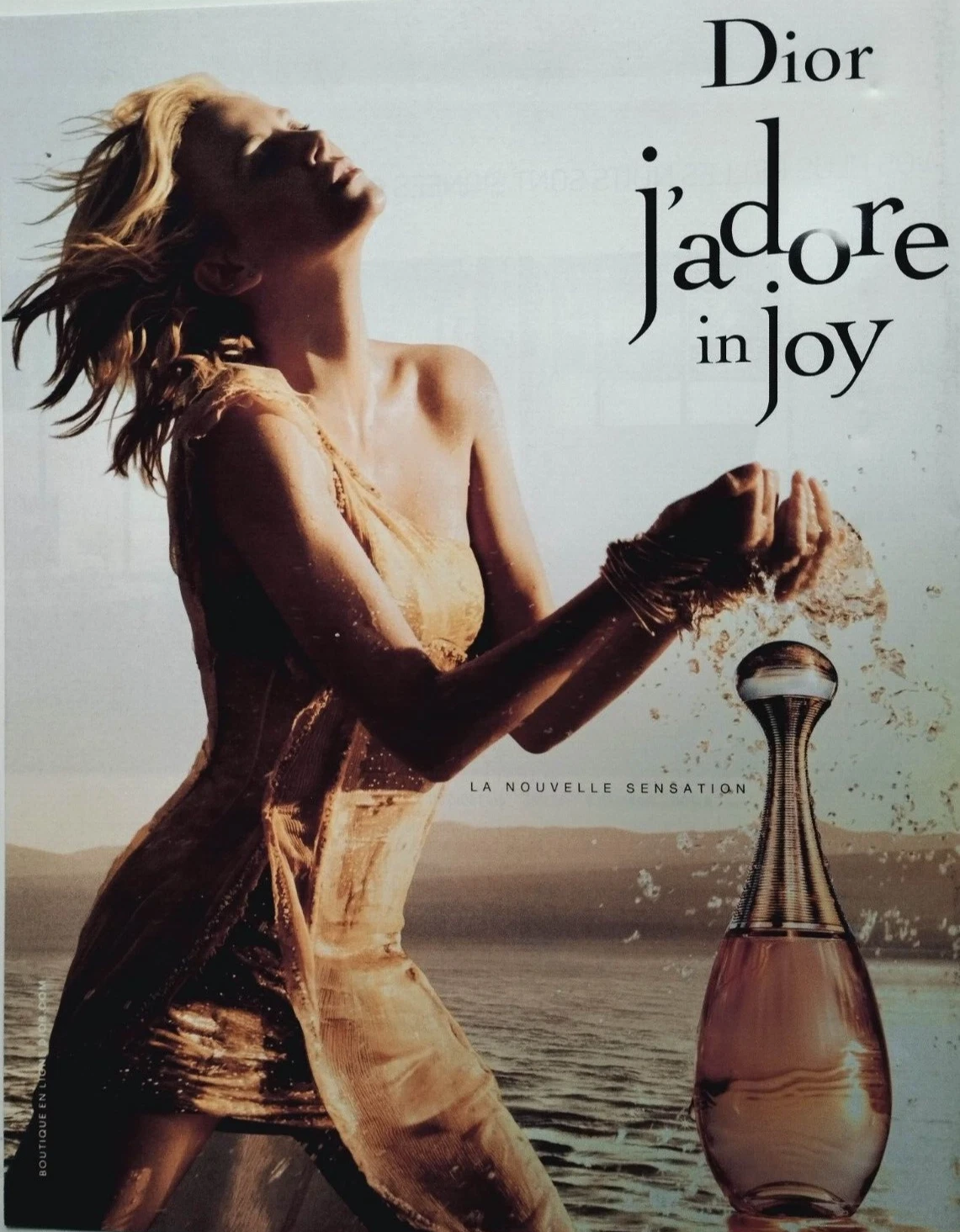 Publicité vintage imprimée J'adore Dior !! 