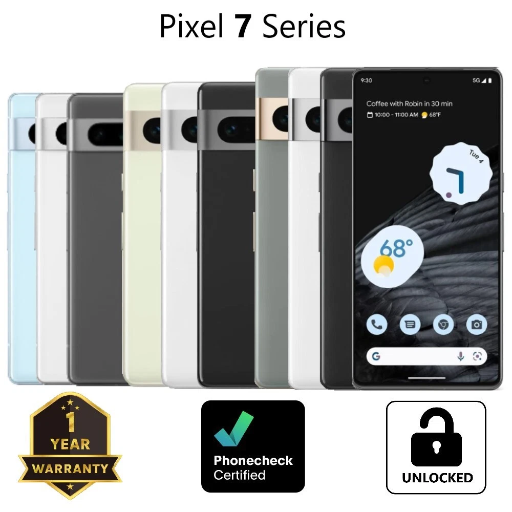 Google Pixel 7a | 7 | 7 Pro - 128GB 256GB 512GB - Unlocked - Smartphone Review