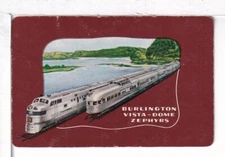 Single Railroad Playing Card "Chicago Burling, Quincy, CBQ-12a" Bollhagen, Stand