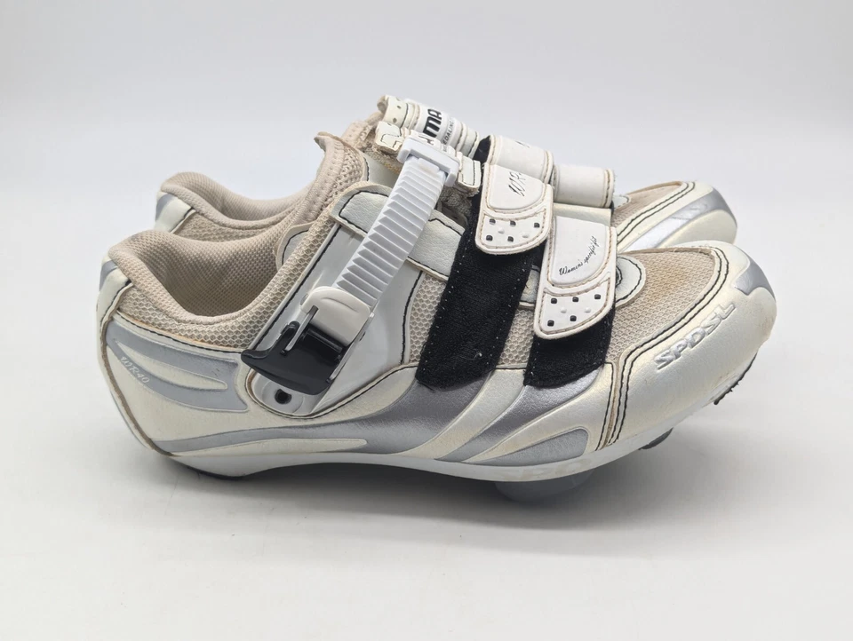 Zapatillas de ciclismo de carretera Shimano para mujer 5,5 WR40 con caja blancas EU 37 Foto 4 de 4