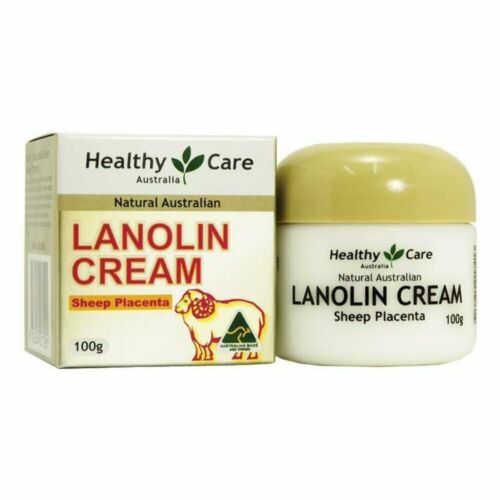 BULK BUY - 10 × Healthy Care Lanolin with Sheep Placenta 100g - OzHealthExperts - Photo 1 sur 1
