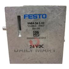 New In Box FESTO VABA-S6-1-X2 550663 Pneumatic Interface