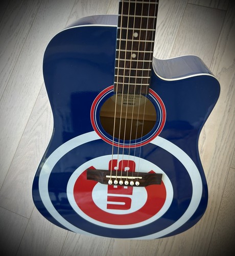 Sports Vault Chicago Cubs Acoustic Guitar - Limited Edition - Bild 16 von 17