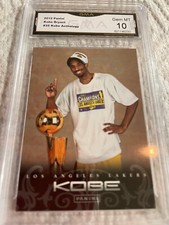 KOBE BRYANT LAKERS 2012 PANINI KOBE ANTHOLOGY # 35 GRADED 10 L@@@K