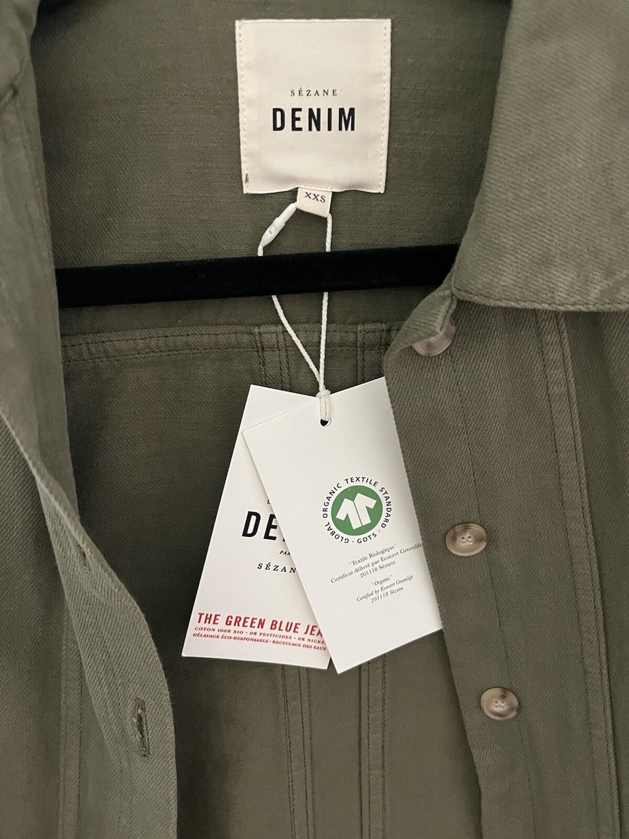 NWT Sezane Khaki Will Jacket XXS | eBay.de