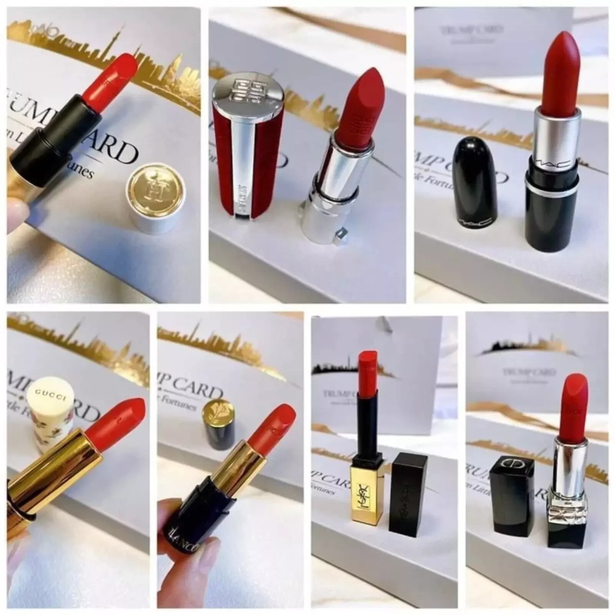 TRUMP CARD SEVEN LITTLE FORTUNES LIP STICKS LIMITED EDITION | eBay