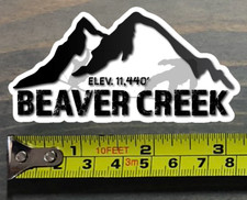 Beaver Creek Sticker Decal Mountain Ski 3.25" Snowboard Resort Colorado Indoor