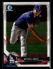 2018 Bowman Draft #BDC-97 Mitchell White Chrome Card Los Angeles Dodgers