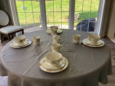 NORITAKE AMBIENCE FINE CHINA PLACE SETTING FOR 8 EUC