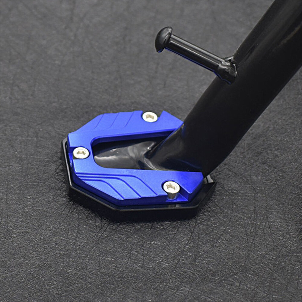 Motorcycle Bikes Kickstand Extender Foot Side Stand Extension Pad
