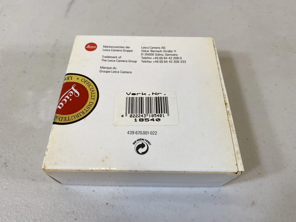 Leica 18540 new minilux remote control cable release shutter camera 6B56 - Image 3 of 4