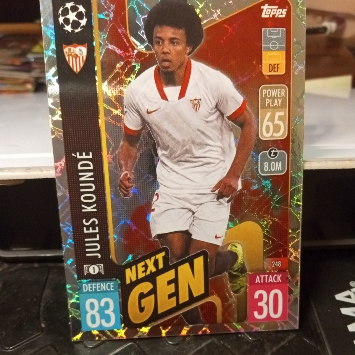 Jules Kounde 2021-22 Topps Match Attax ' Next Gen ' RC #248 | eBay