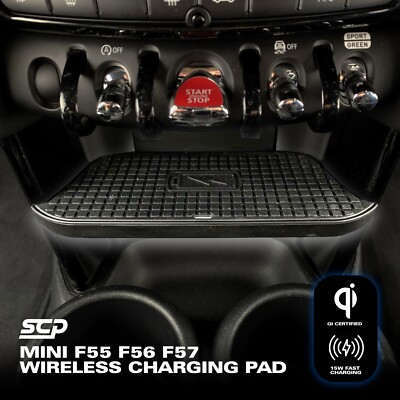 MINI F-Series Centre Console Dashboard Wireless Charging Pad