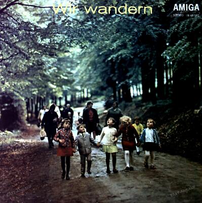 Alfons Bauer Und Großes Orchester - Wir Wandern LP AMIGA (VG/VG) .