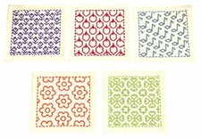 OLYMPUS THREAD Sashiko Kit Coaster SK-315 JAPAN IMPORT