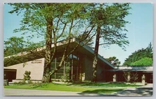 Hall of Flowers Golden Gate Park in San Francisco Florida Postcard