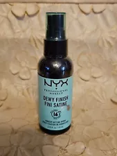 NYX-PROFESSIONAL MAKEUP-DEWY FINISH-16 HR-SETTING SPRAY-2.03 FL. OZ.-NEW/SEALED!