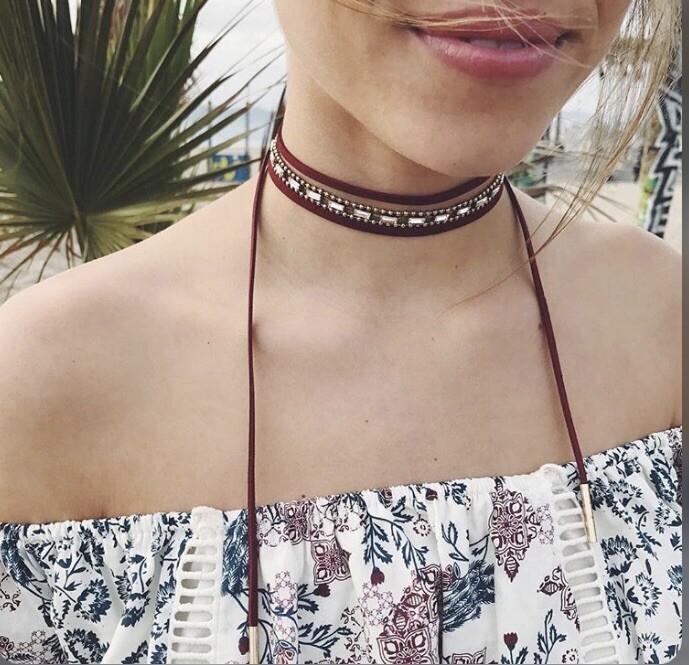NWOT jen atkin x chloe + isabel hair wrap | eBay display picture 2