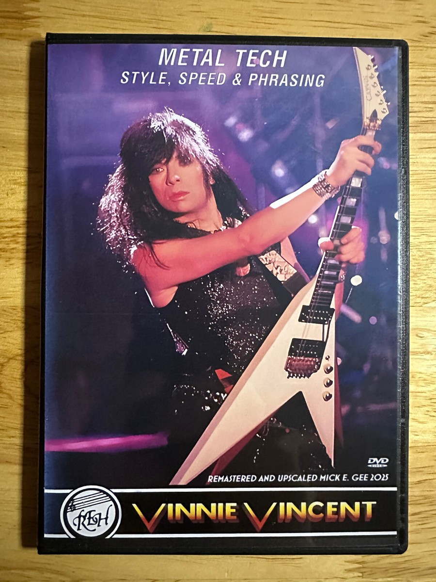 Vinnie Vincent Invasion - Metal Tech - Style Speed & Phrasing 1988