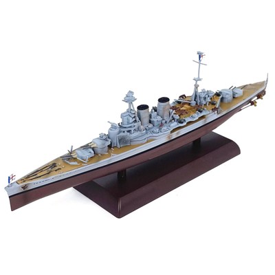 26.5cm Diecast 1/1000 United Kingdom HMS Hood Battlecruiser Model Ship Souvenir