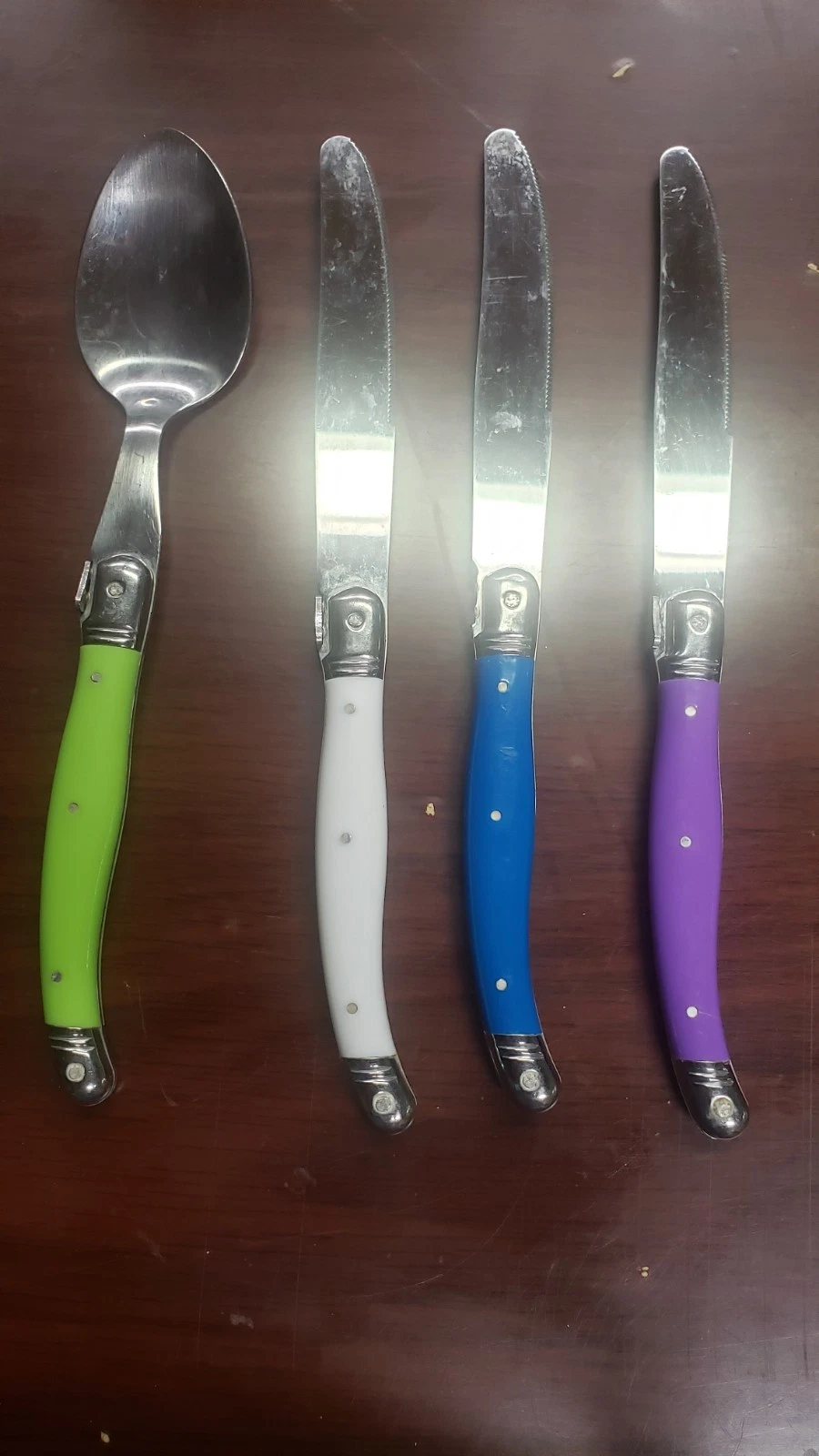 Laguiole By Flying Colors 4 Pc Stainless Steel Serve Ware