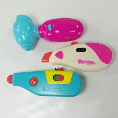 CoComelon & Doctor Play Set Toy Lot - Thermometers & Otoscope Pretend Medical