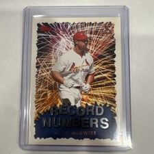 1999 Topps - Record Numbers Mark McGwire #RN10