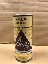 Vintage Blatz Empty Pull Top Pint Beer Can