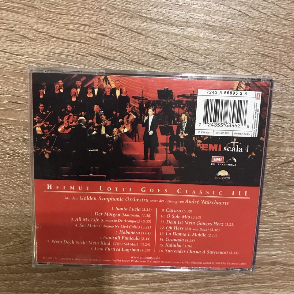 Helmut Lotti - Goes Classic Ill - CD - Golden Symphonic Orchestra D - Bild 3 von 3