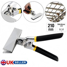 6" Straight Sheet Metal Former Bender Hand Tool Form Edge Seamer Seaming Pliers.