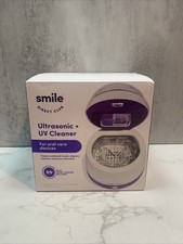 SmileDirectClub Smile Spa - Ultradźwiękowa maszyna do czyszczenia UV, środki zabezpieczające, protezy