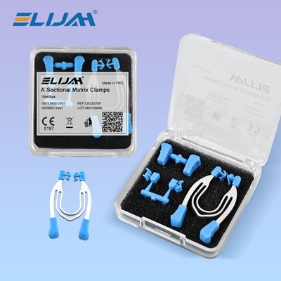 Dental Matrix Sectional Contoured Matrices Clamps Wedges Metal Spring Clip Wedge