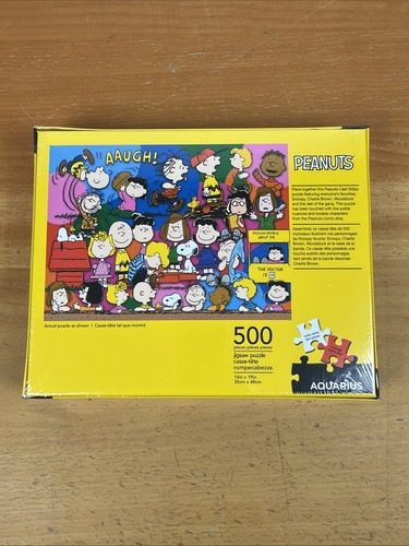 Aquarius PEANUTS GANG 500pc 14" x 19" Jigsaw Puzzle! - Picture 2 of 4