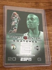 2005-06 Upper Deck ESPN Sportscenter Swatches Gary Payton #SCS-GP HOF