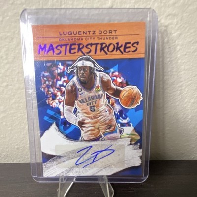 Panini 2022-23 Court Kings Luguentz Dort MS-LDT Master Strokes Auto 16/35