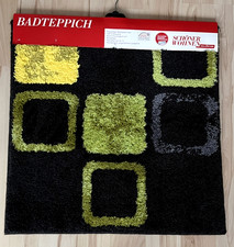 Badteppich Badematte Badvorleger Schöner Wohnen Mauritius 60x60cm anthrazit