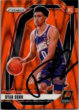 2024 Prizm Orange /199 Ryan Dunn IP Auto SUNS SURFACE IS SCRATCHED