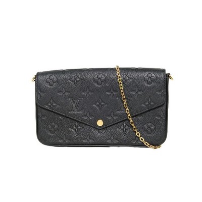 LOUIS VUITTON POCHETTE FELICIE Felice Pochette Chain Bag  Crossbody Bag